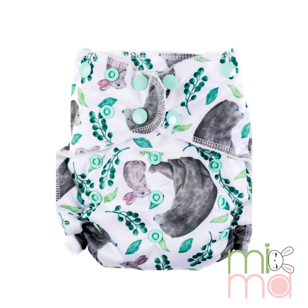 pañal ecologico mima bunnies and bear